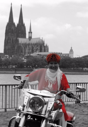 Et fussich Julche & die Rocket vorm Kölner Dom