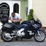 Motorradreise rund um Deutschland - Grenzerfahrung 2010